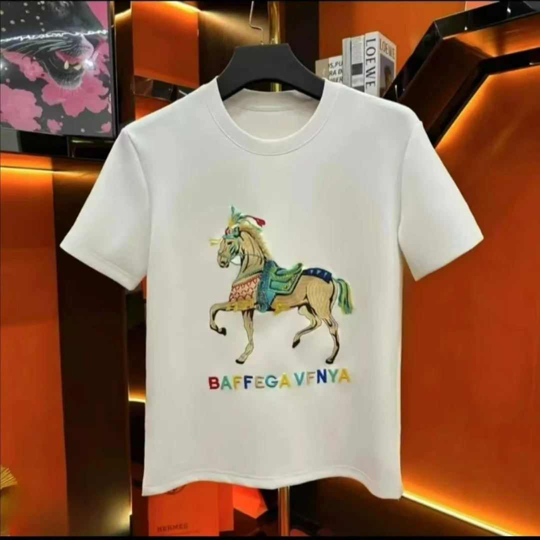 【360】【一折粉丝福利】潮牌男女同款圆领百搭T恤