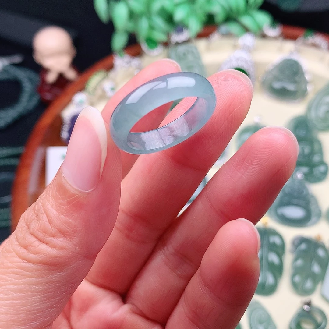 翡翠未镶嵌吊坠(不含链)戒指
