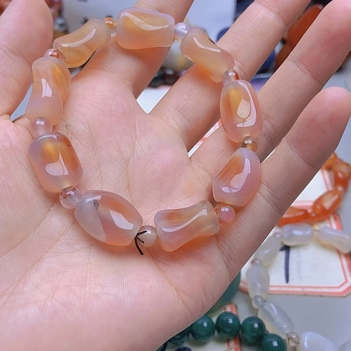 【闪购商品】未镶嵌玛瑙/玉髓珠宝半成品开*?