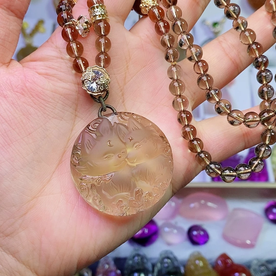 水晶吊坠(赠链)未镶嵌