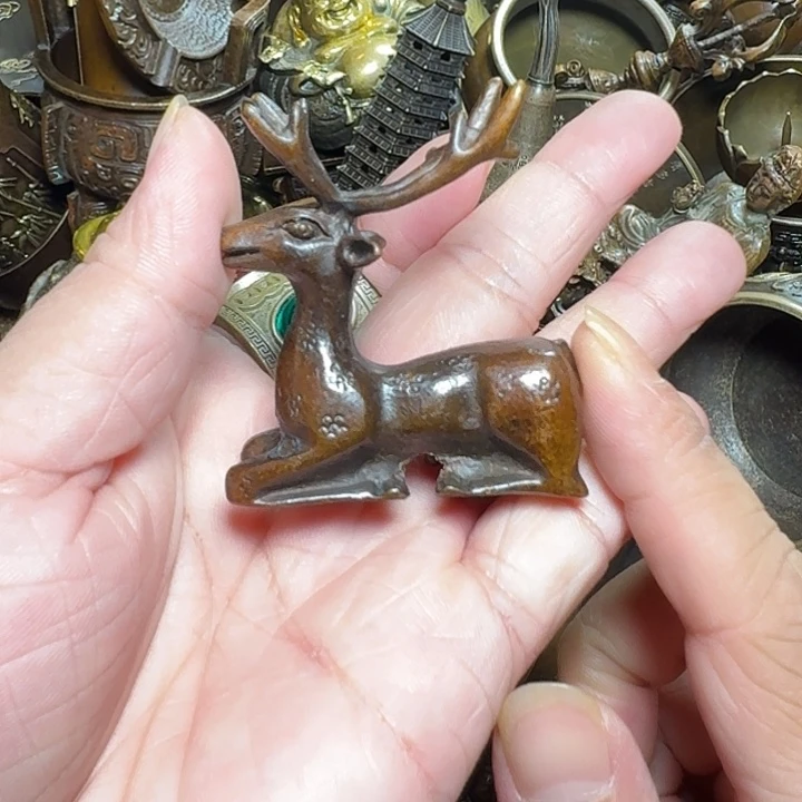 铜器摆件收收藏藏