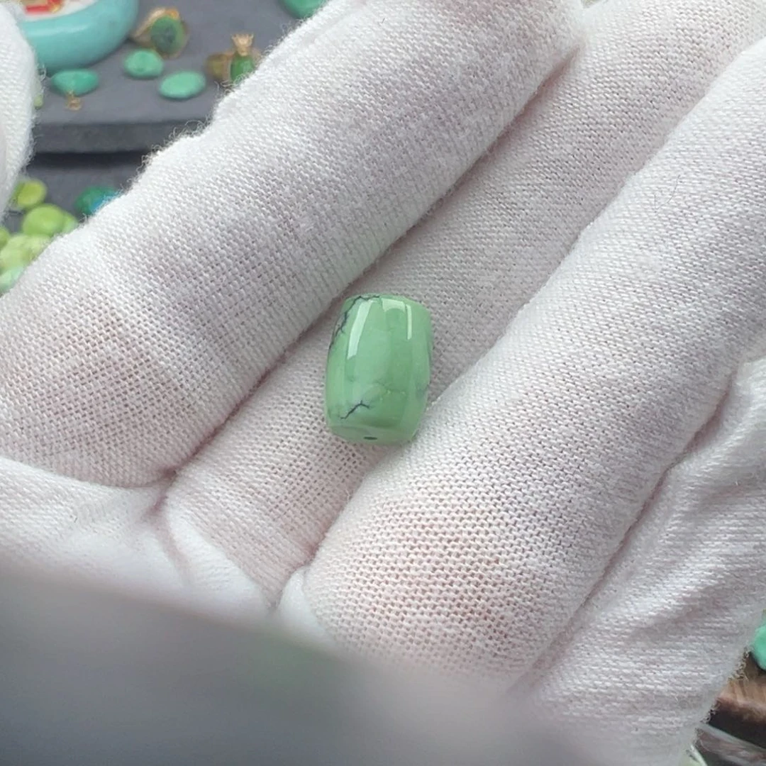 绿松石菜籽黄绿松石未镶嵌s**仙