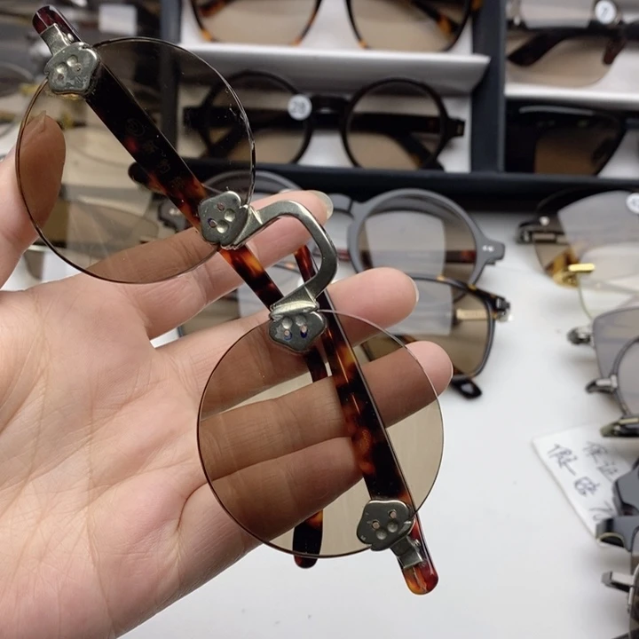 天然水晶石头眼镜