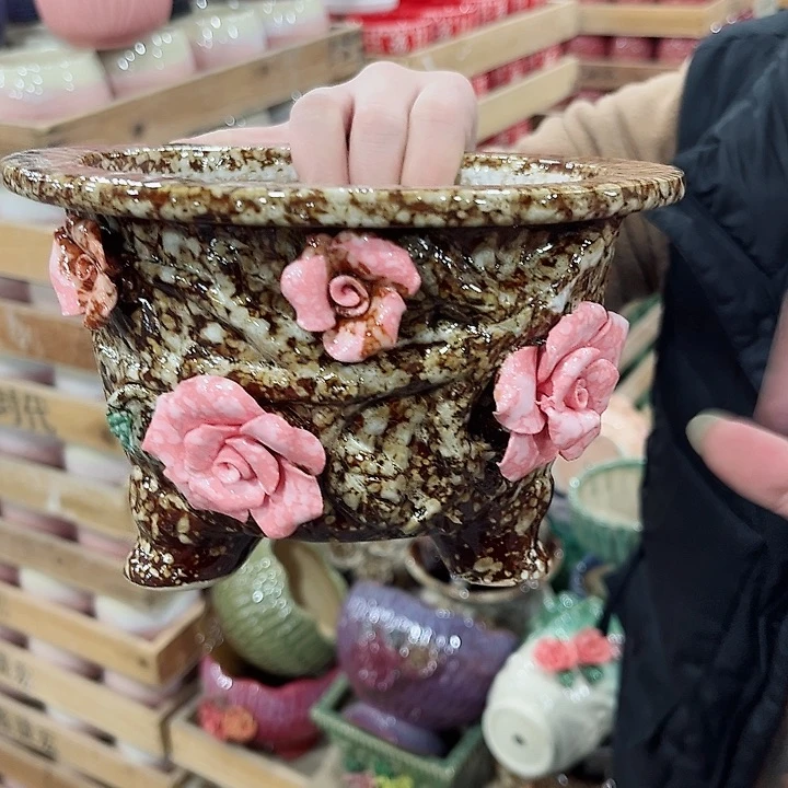 陶瓷陶瓷多肉植物花盆