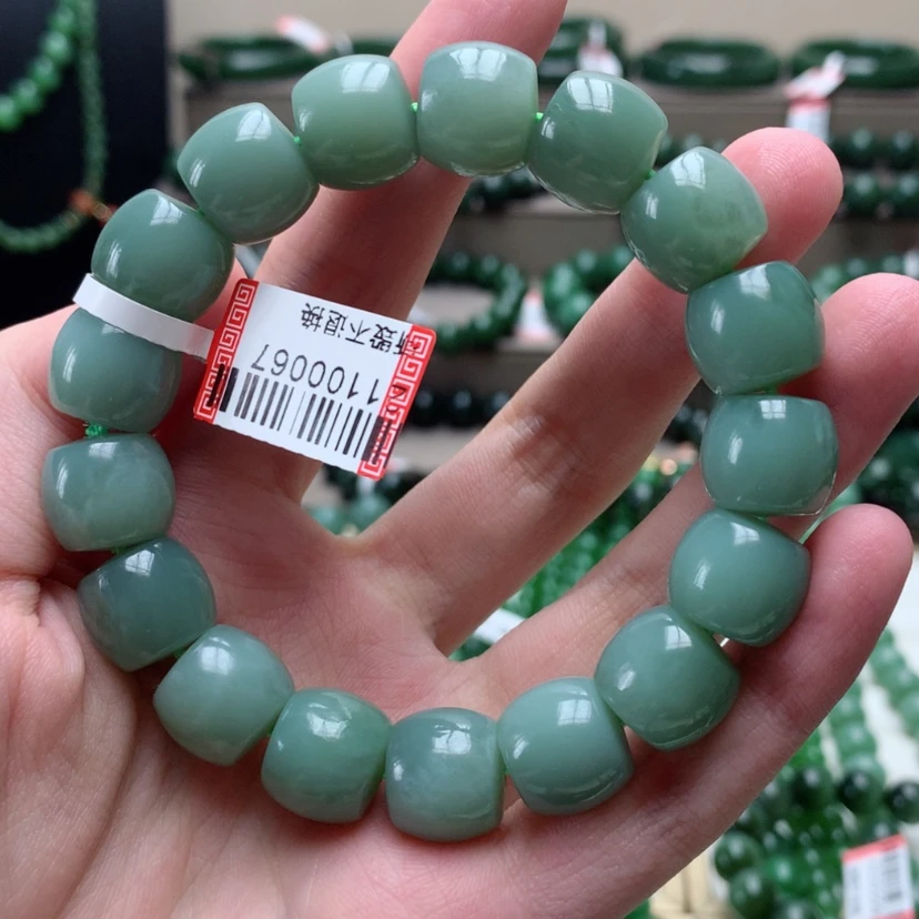 【闪购商品】手链未镶嵌和田玉（碧玉）