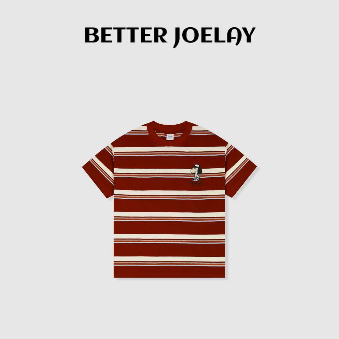 BETTER JOELAY-中版【芭比小狗】时尚百搭宽松T恤短袖可爱ZZ3822