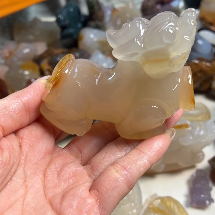 玛瑙/玉髓未镶嵌吊坠(不含链)