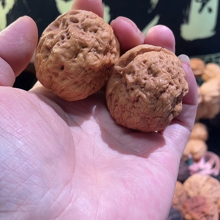 W***.文玩核桃把件云铁4