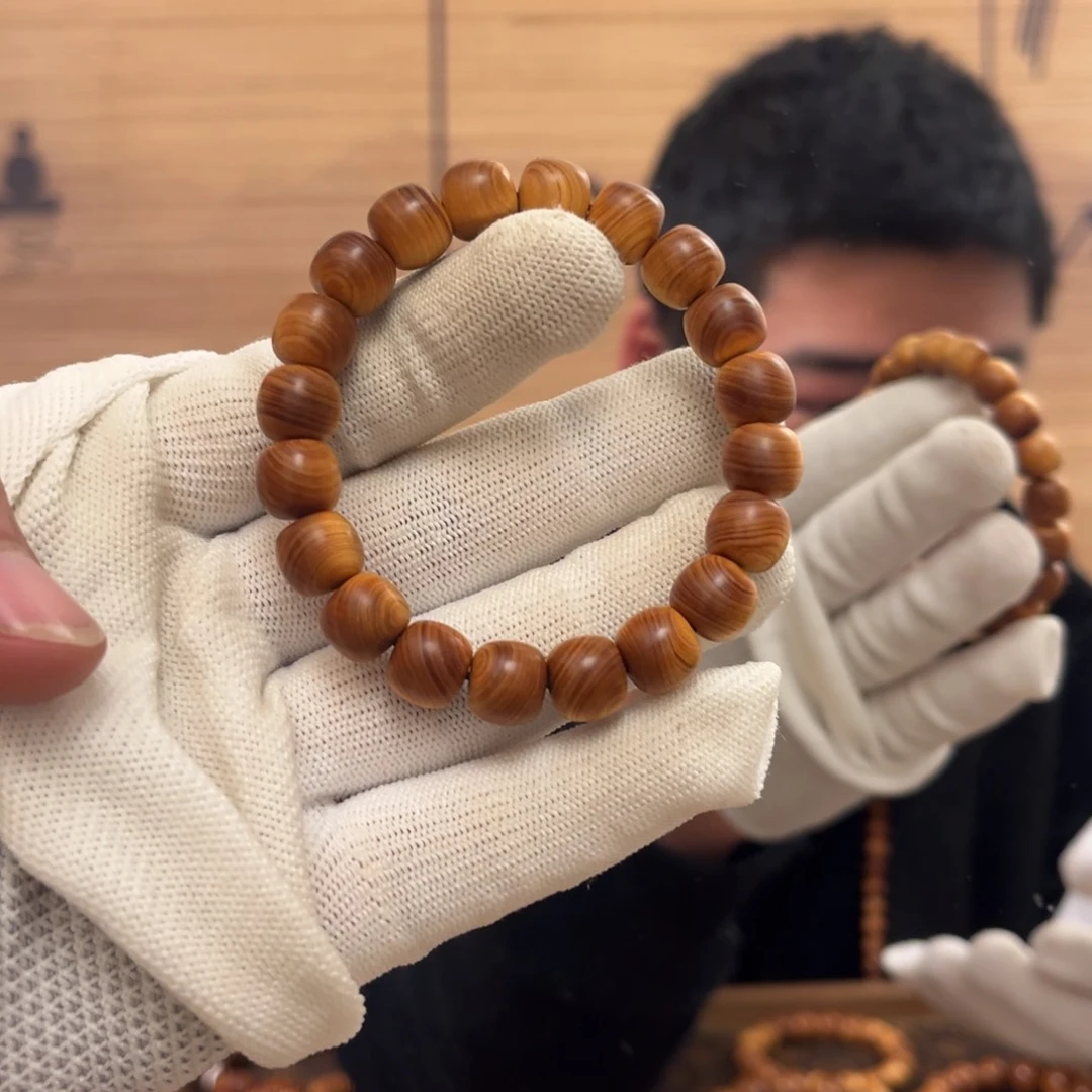 柏木（崖柏）手串/手链0910甜香黑油板根料