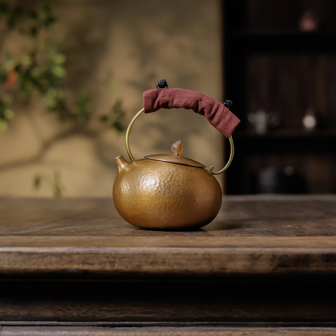 咖啡哑光色逍遥壶500ml（麦棠0067）