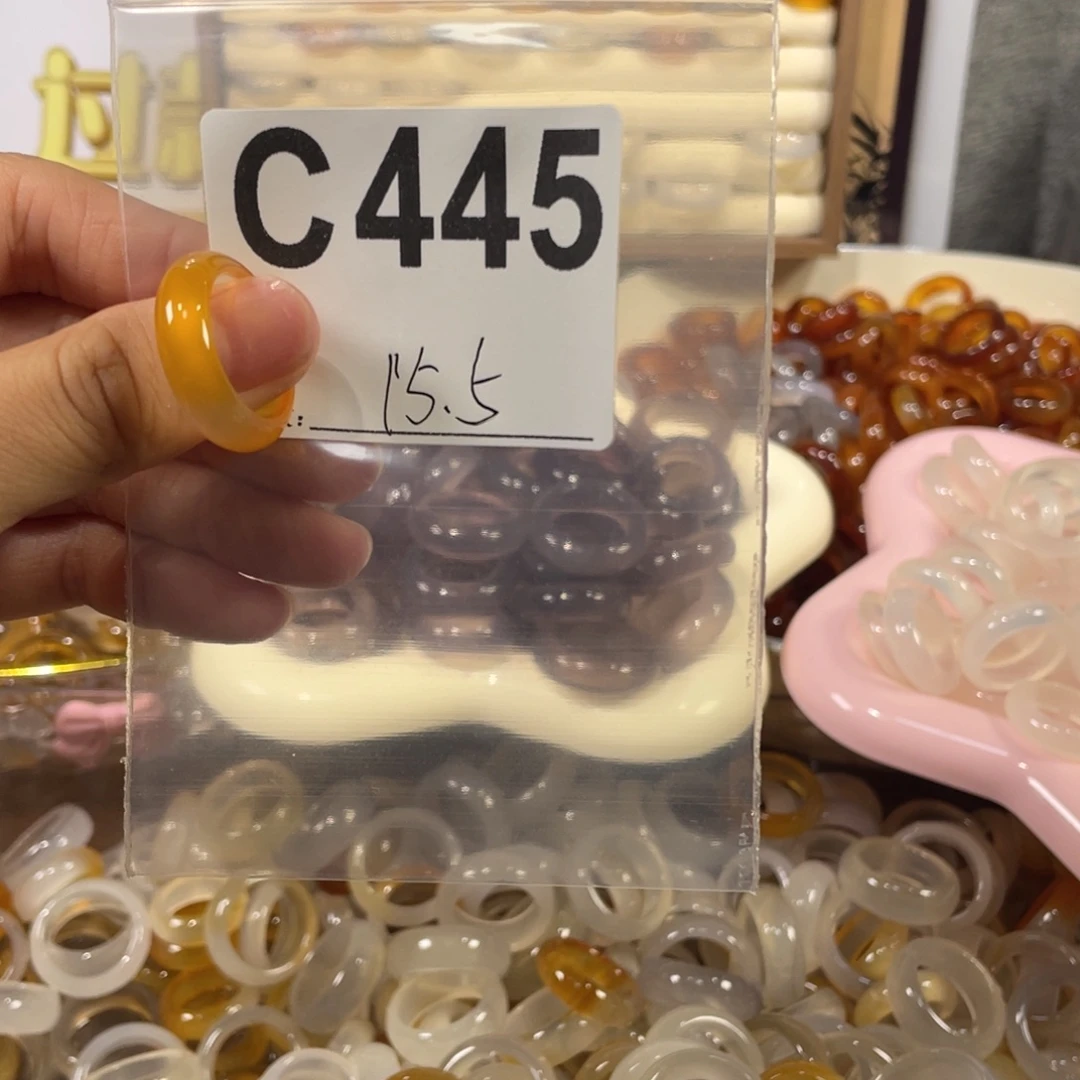 未镶嵌戒指玛瑙/玉髓445