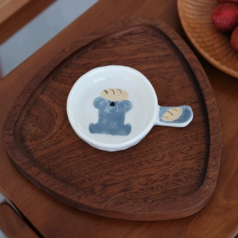 小铲子面包小考拉料碟