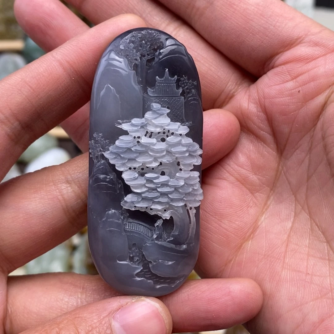 和田玉颈饰未镶嵌