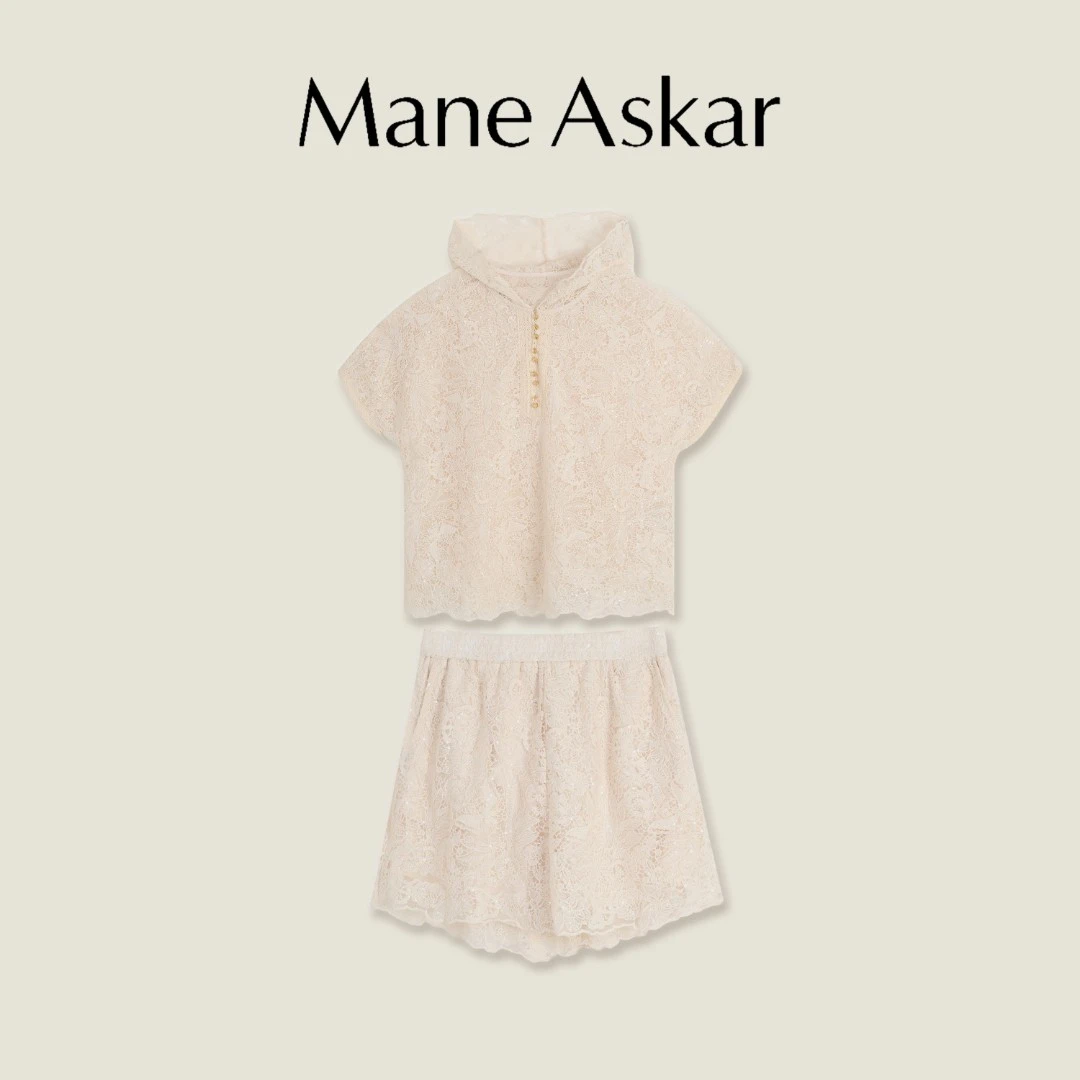 夏季新款洋气减龄短袖衬衫+宽松短裤两件套OK52914