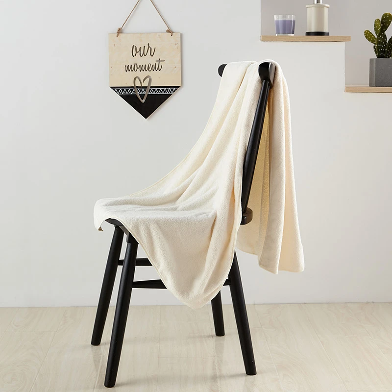 【BH-超柔速干浴巾】珊瑚绒舒适亲肤家用吸水浴巾