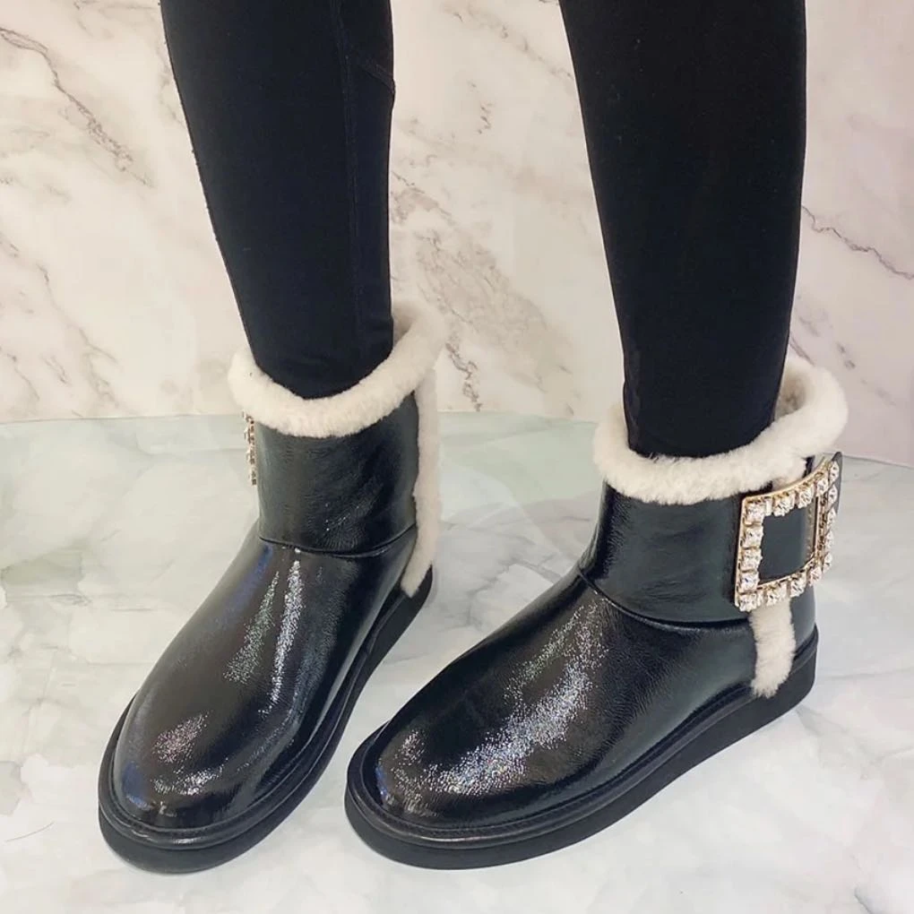 95新 Roger Vivier/罗杰·维威耶 /雪地靴/36码/Xspn5902