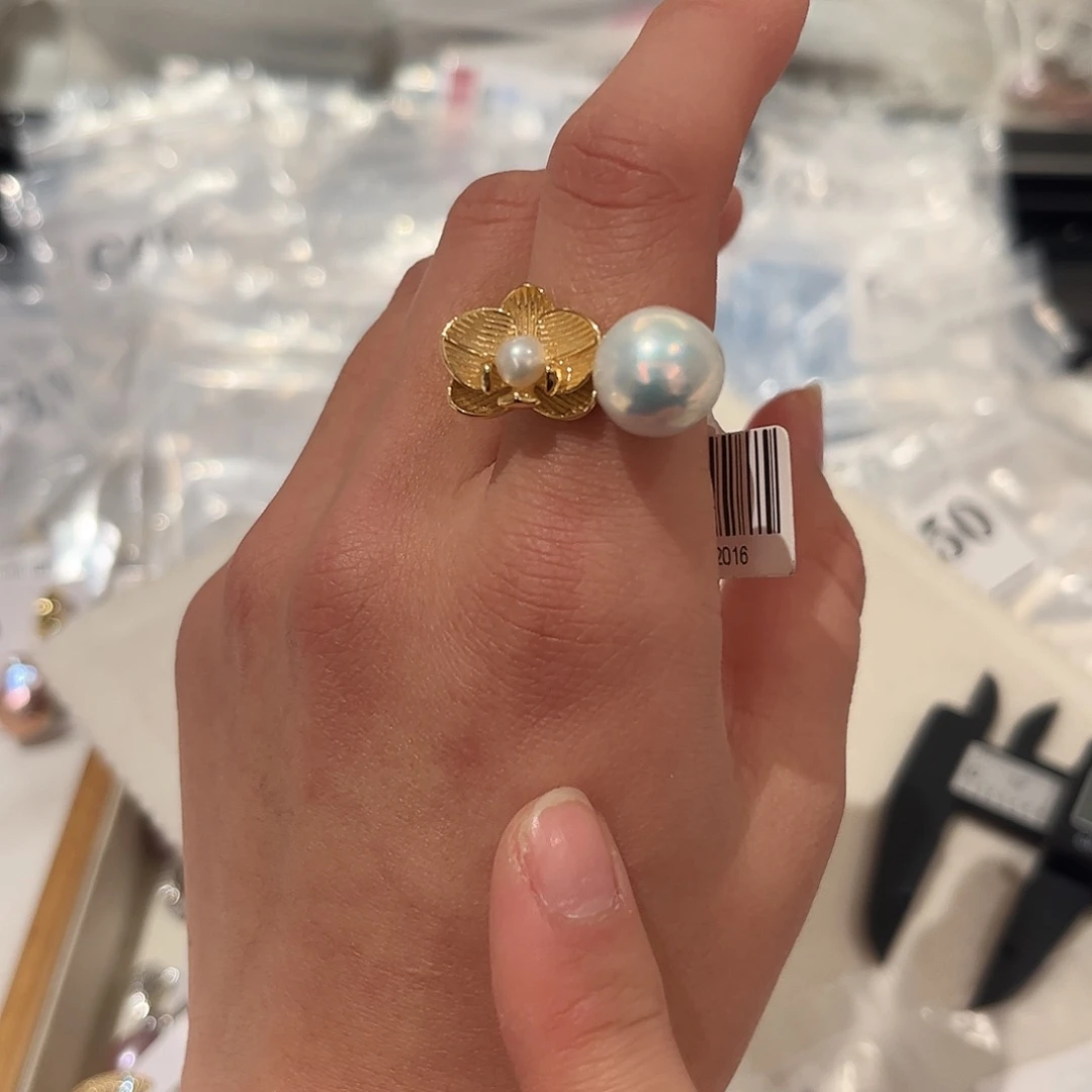 淡水珍珠颈饰银S925镶嵌