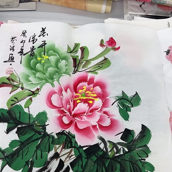 国画纯手绘作品图