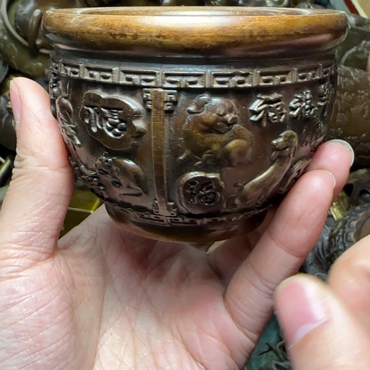 铜器把玩摆件链接
