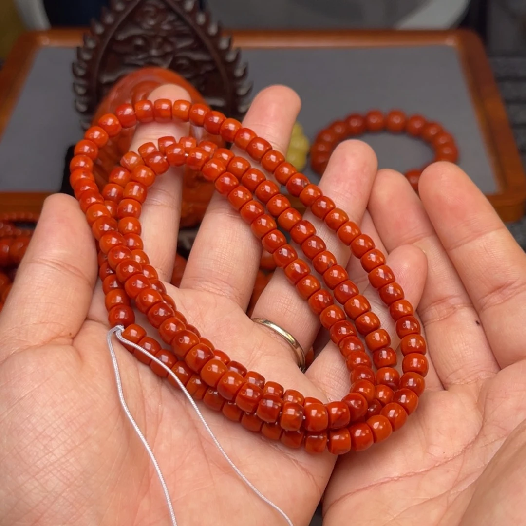 南红玛瑙配饰卡6➕尺寸未镶嵌