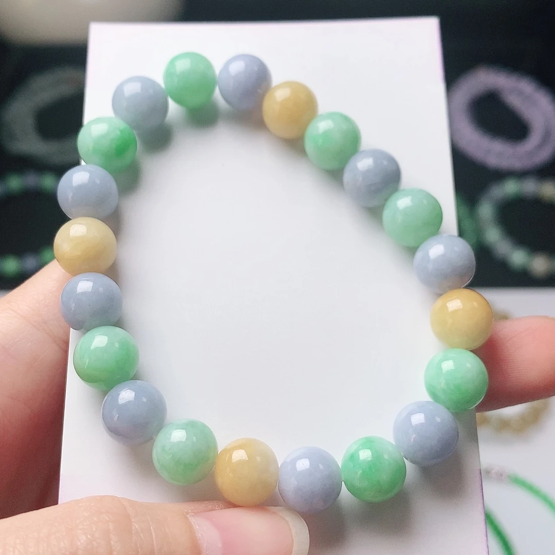 翡翠未镶嵌手链翡翠