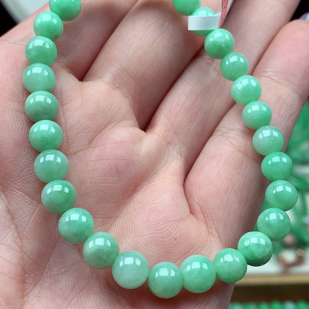 翡翠未镶嵌毛衣链翡翠