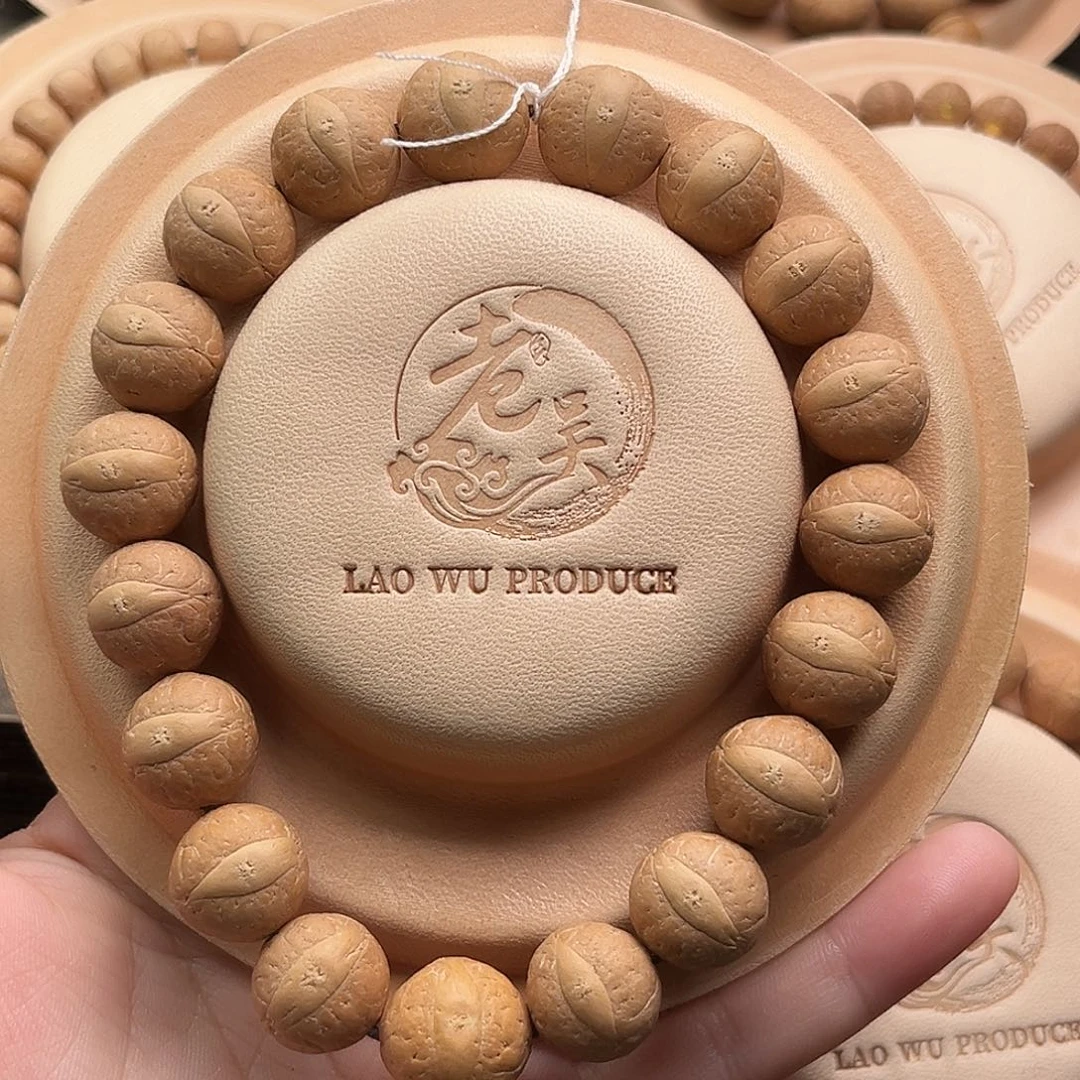 凤眼菩提手串精品14.5mm正圆高密度厚皮壳