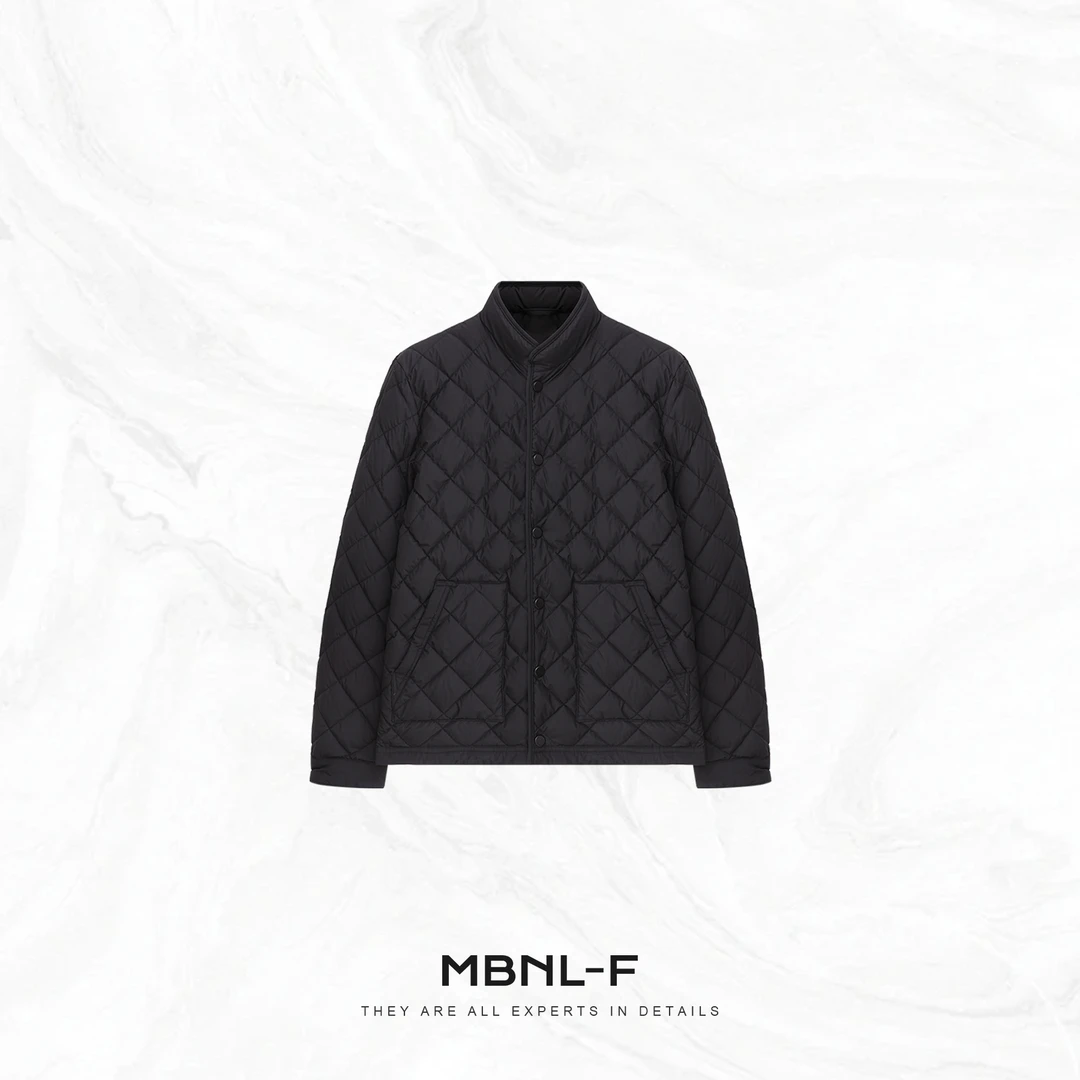 MBNL-F“简欧鹅绒” 经典棱纹绗线90白鹅绒鹅绒服 秦磊XM-XYR3738