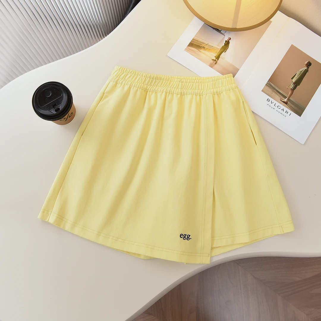 DALAN【泡芙云朵裤】显瘦时尚百搭韩版纯棉短裙   B518