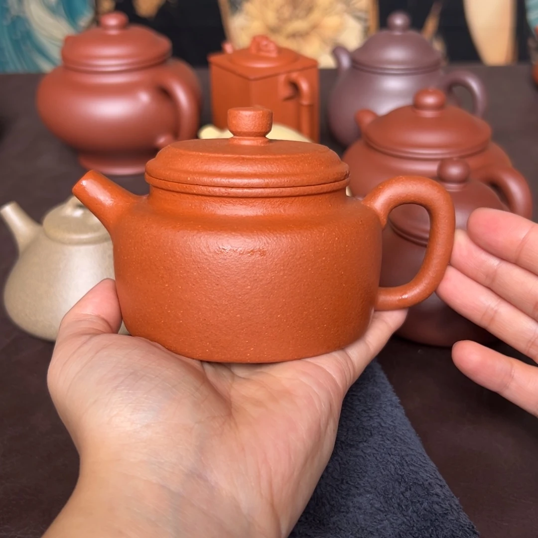 茶壶紫砂230毫升德钟
