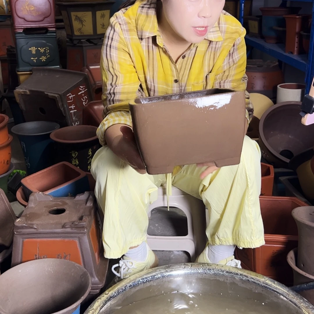 23素面四方花盆花盆花盆