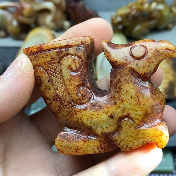 未镶嵌蛇纹石玉颈饰
