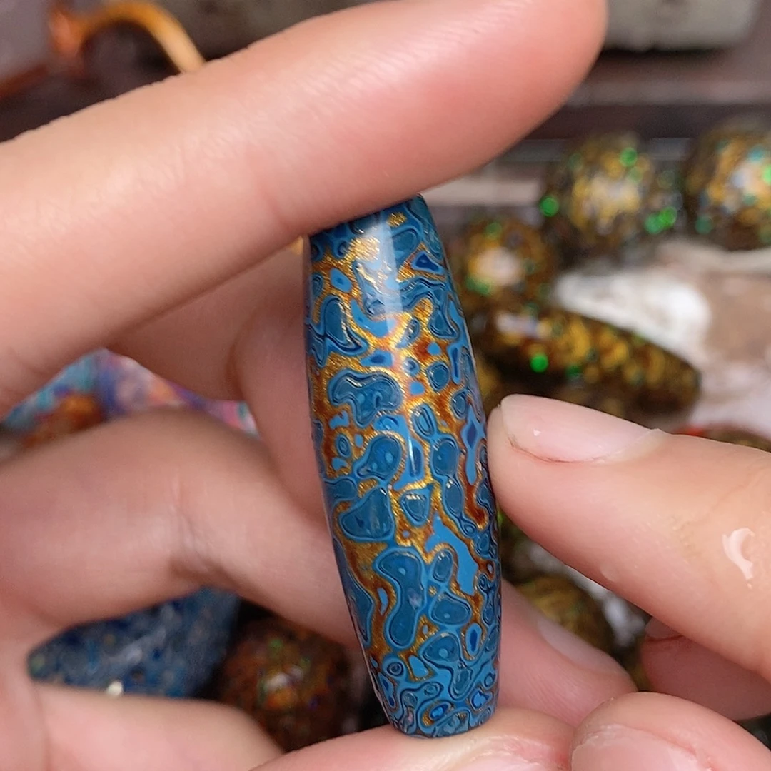 大漆手做工艺珠子40