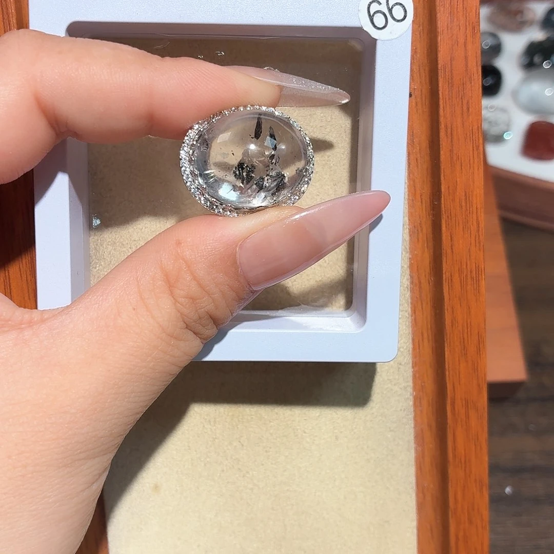 肆***柒水晶手链银S925镶嵌