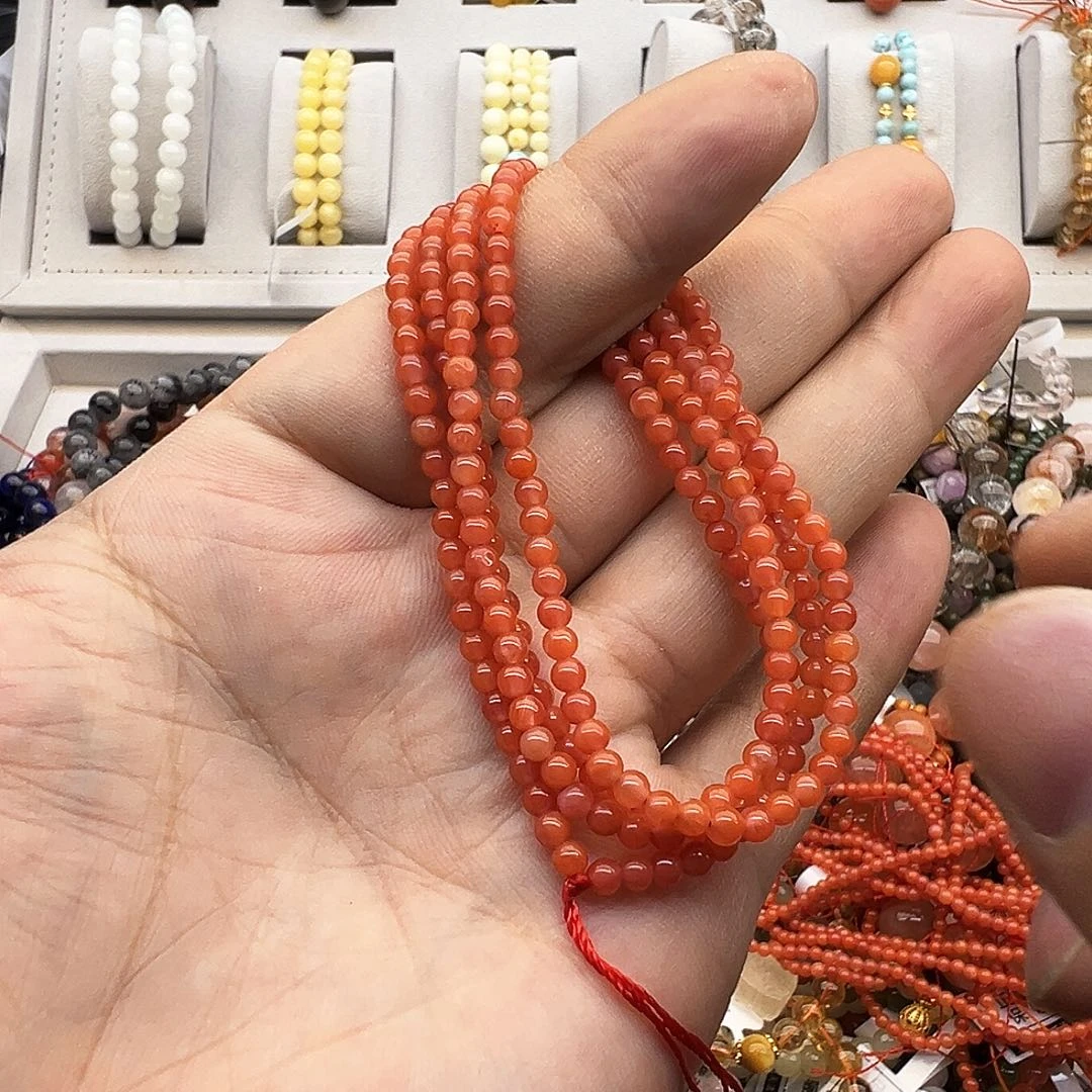 未镶嵌手串南红玛瑙