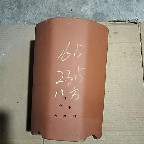 紫砂红泥八方一个