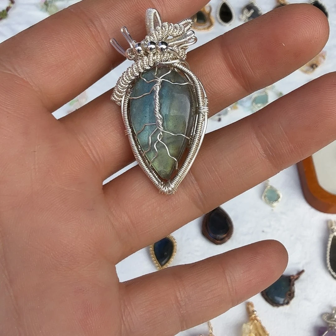 烟晶手链未镶嵌?拉长