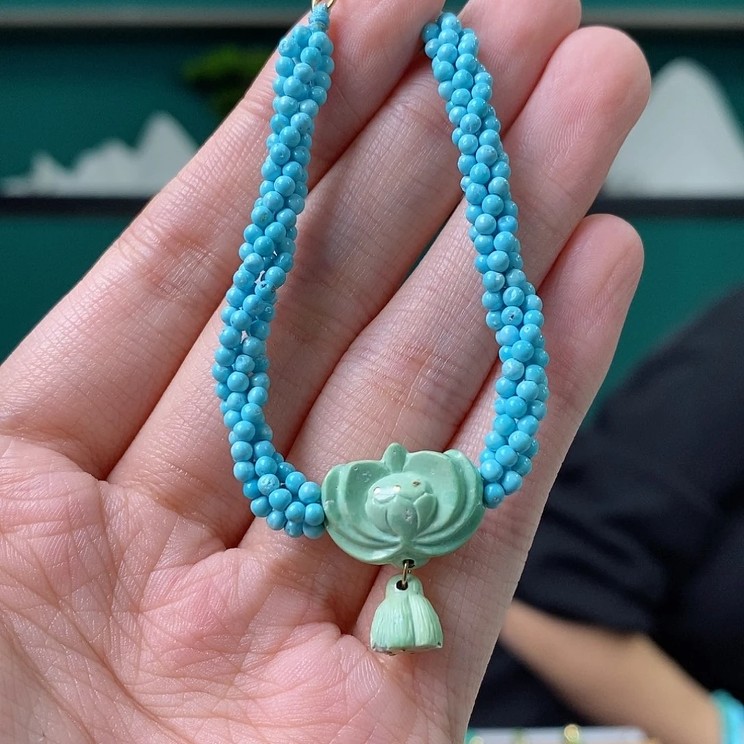 绿松石未镶嵌珠宝奇石