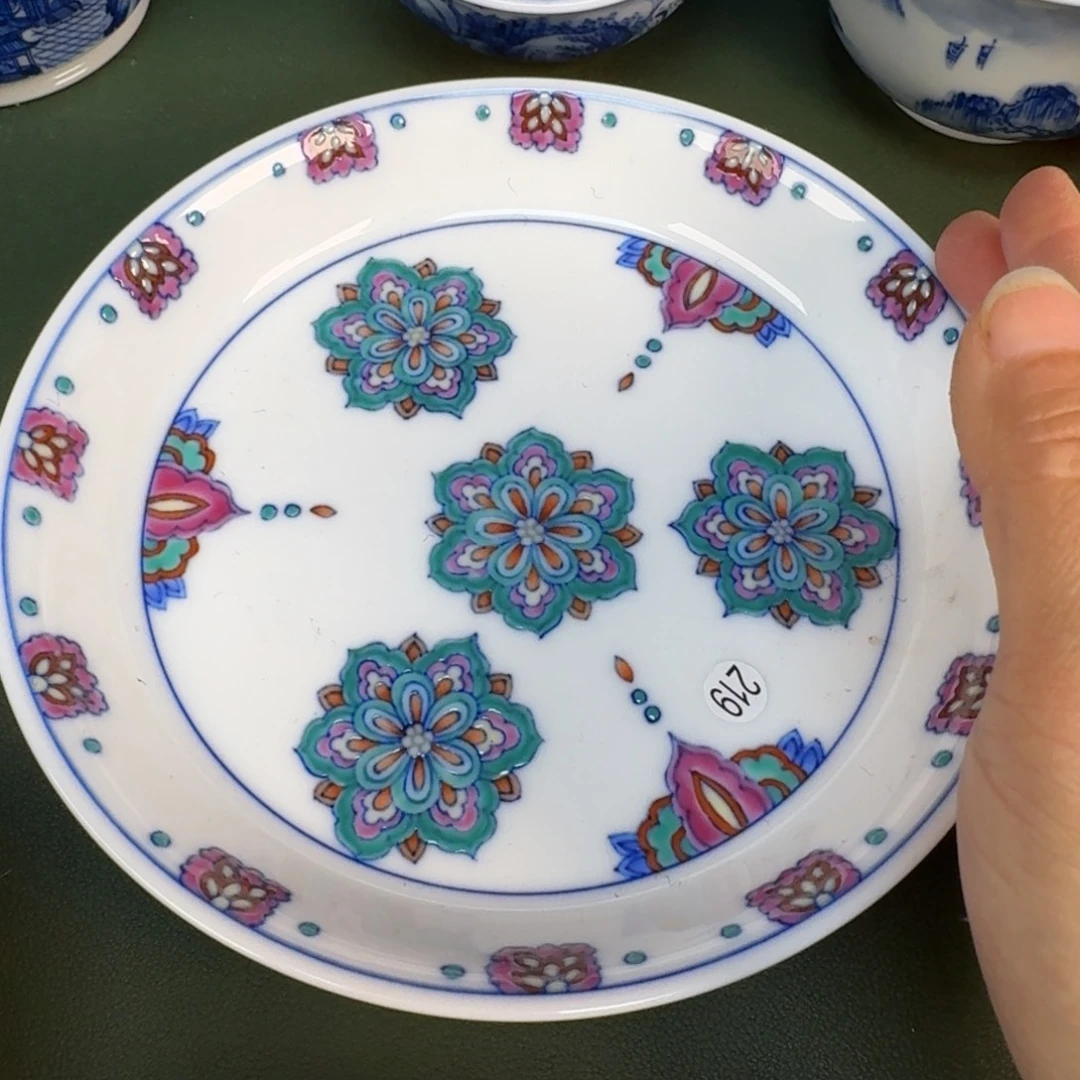 陶瓷景德镇纯手绘茶具圆圆219