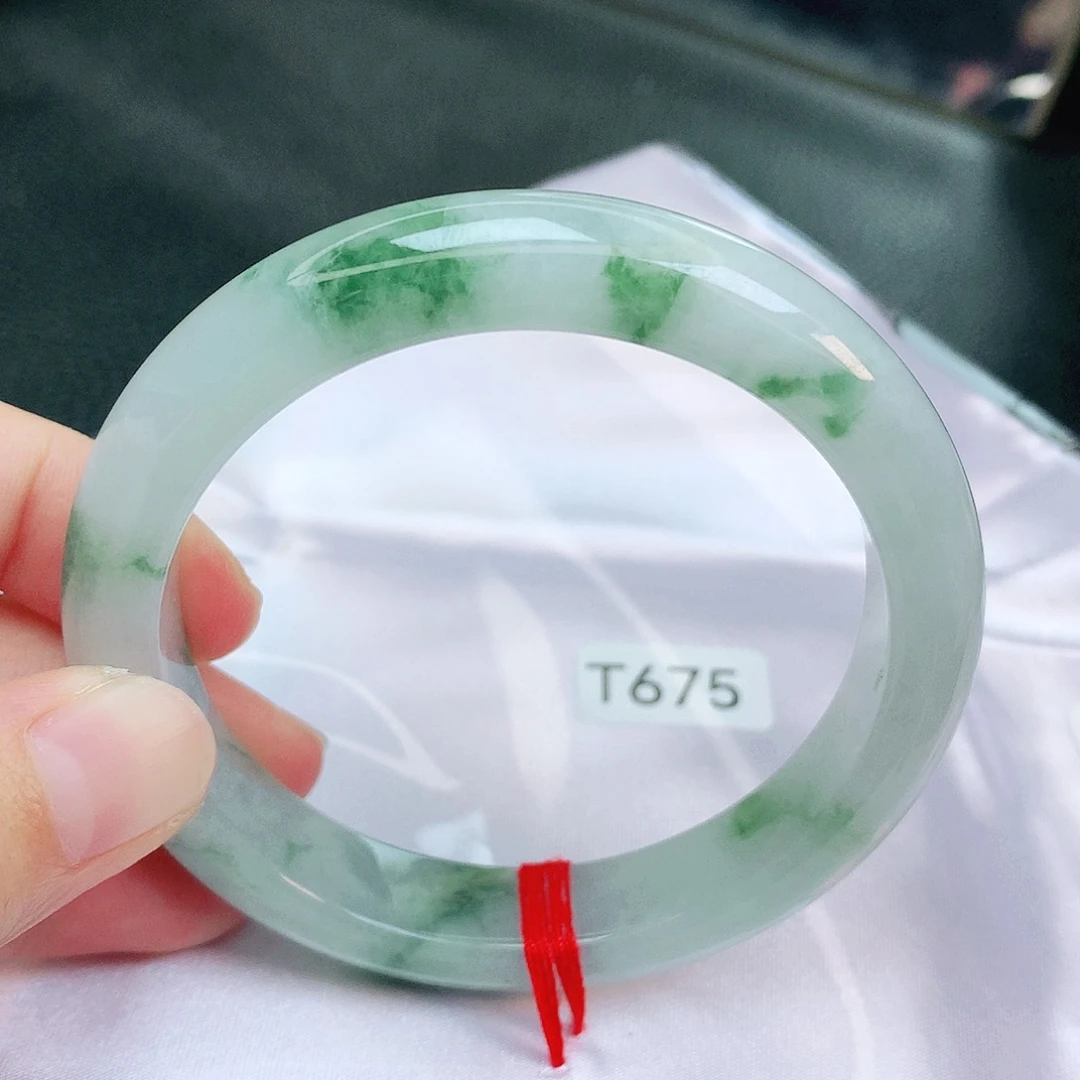 翡翠手镯未镶嵌缅甸天然A货翡翠手镯