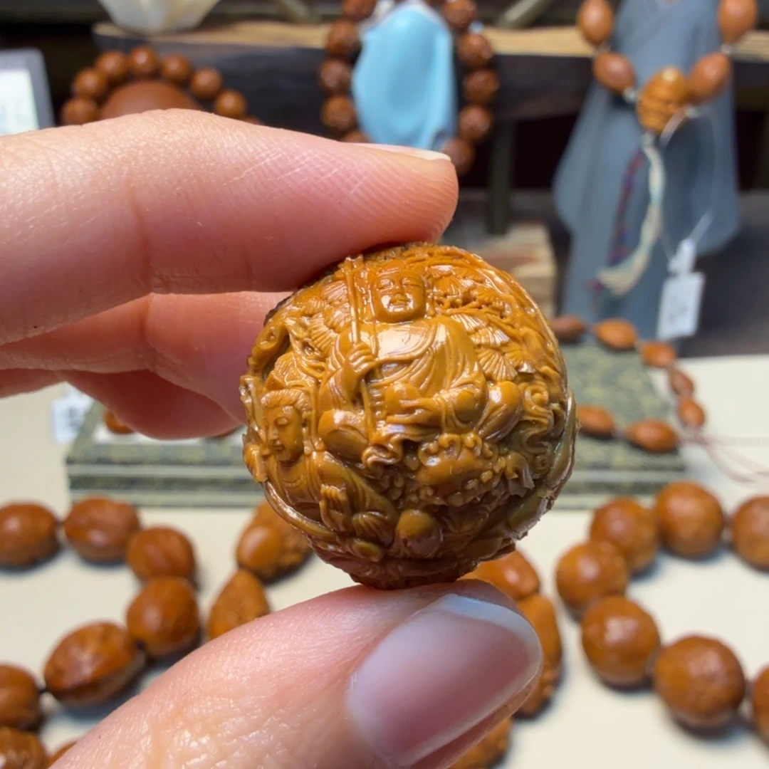 应***儿手串/手链橄榄核圆珠万佛单子