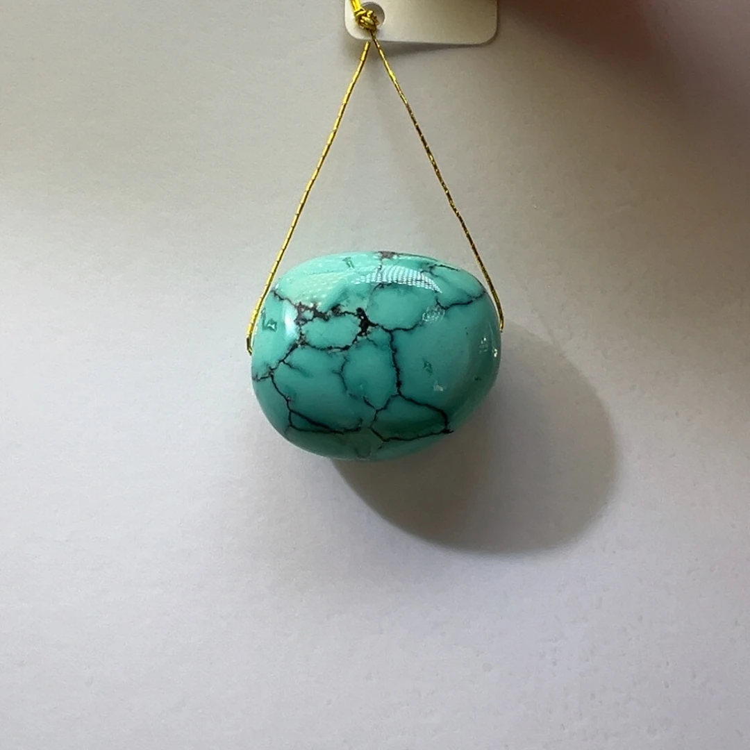 绿松石未镶嵌挂件