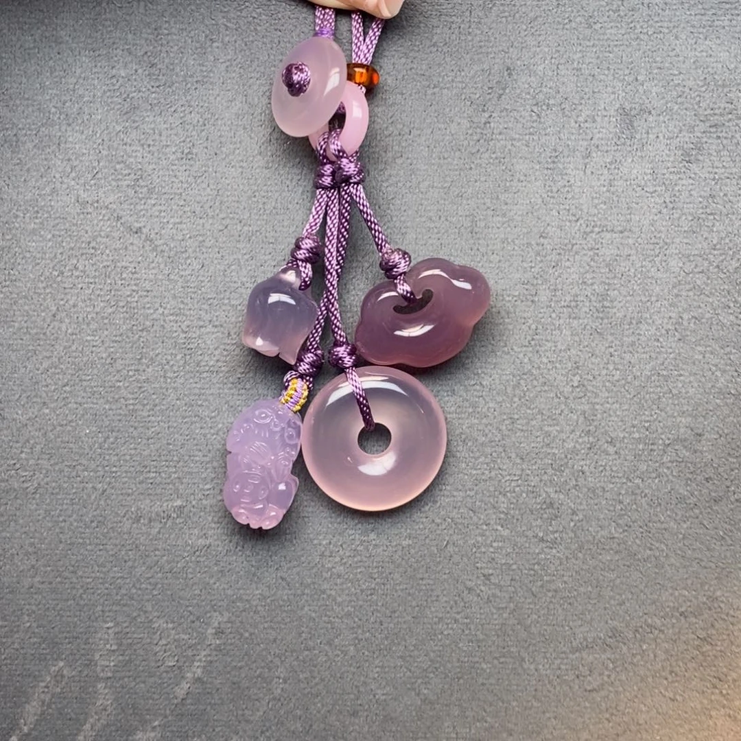 玛瑙/玉髓未镶嵌车挂