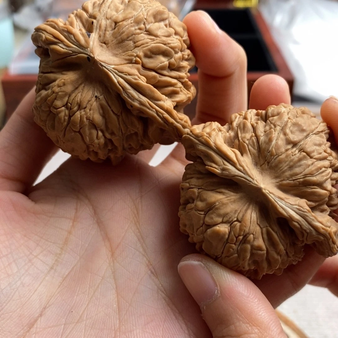 文玩核桃吊坠瓶*花画落空