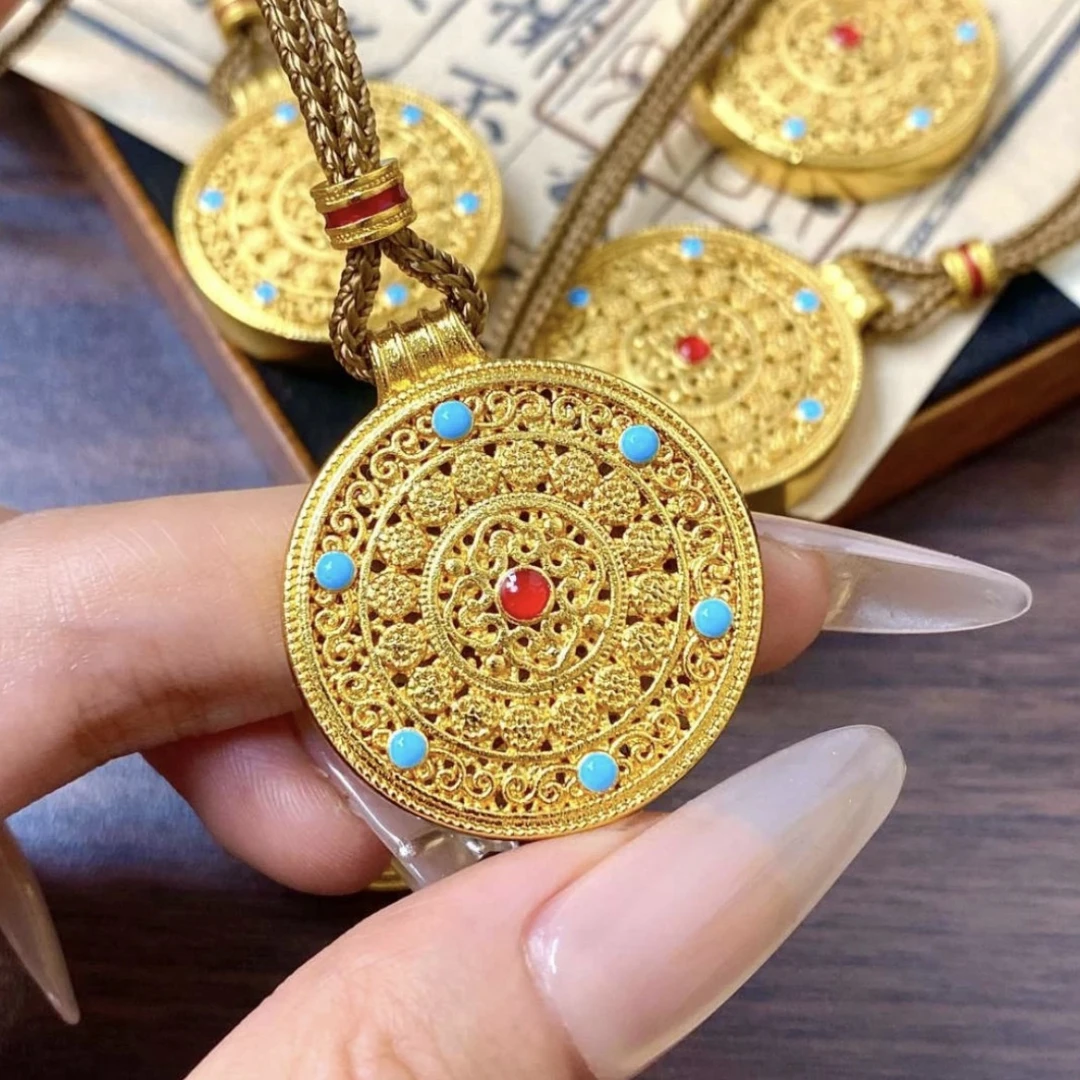 海枫定制-如意圆满韦雪同款单罗盘a52