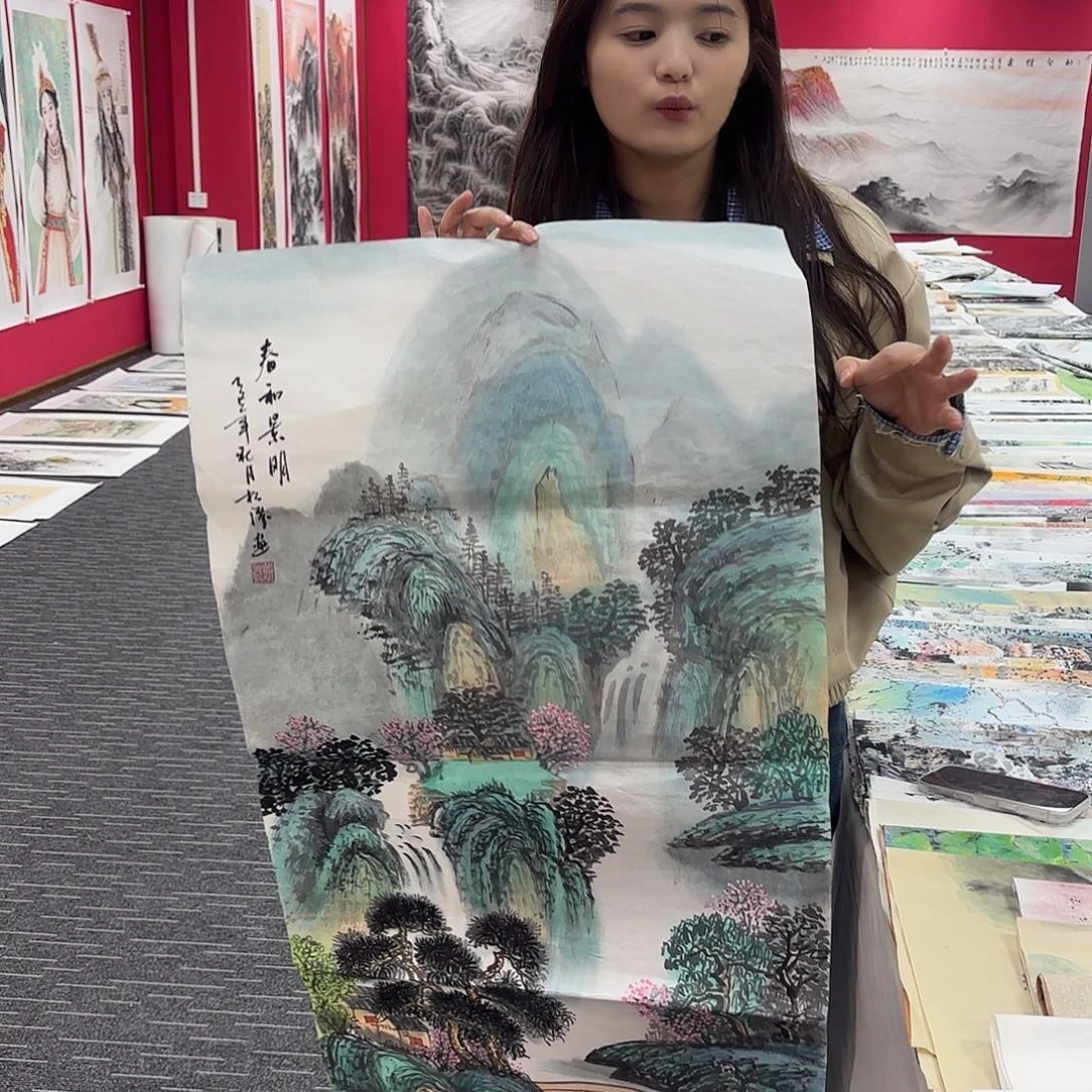 国画国画作品纯手绘