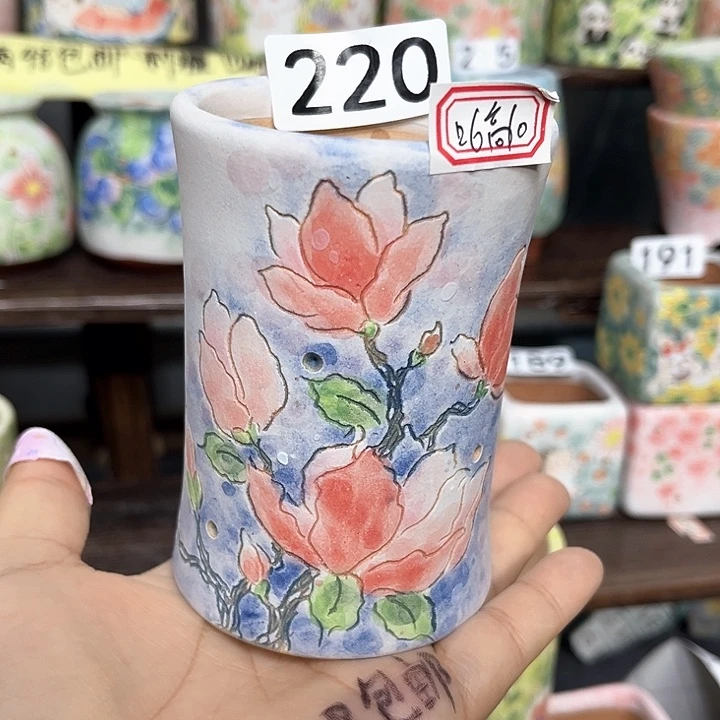 手工制作多肉花盆