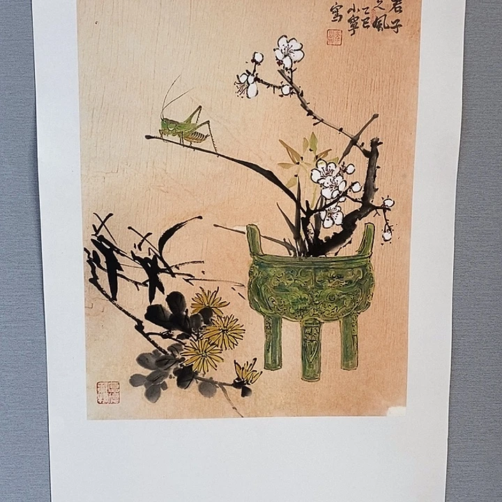 国画亲笔手绘原创