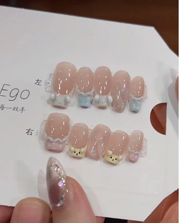 【狗狗开会】Cheer-ego夏天纯手工高品质穿戴甲C134（预售）