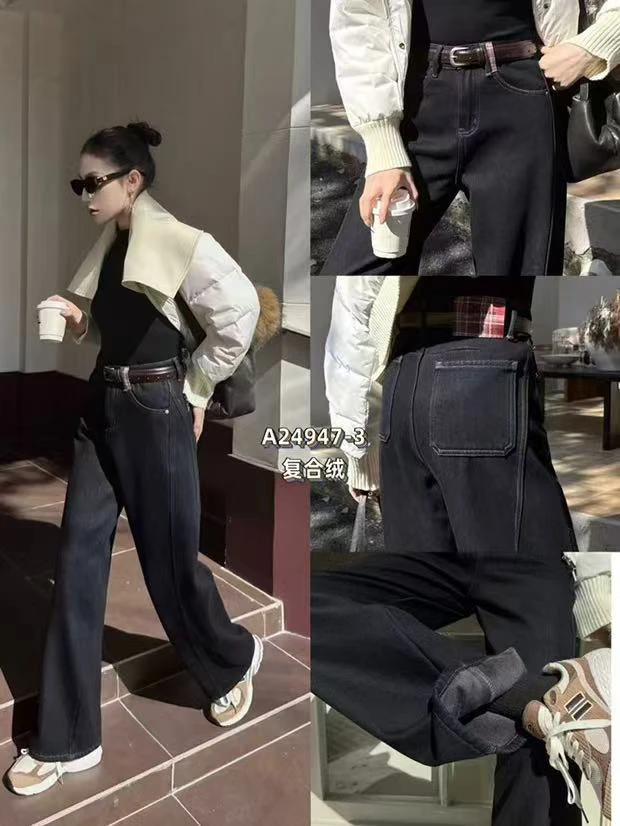【JING·】24947-3厂家资源阔腿裤